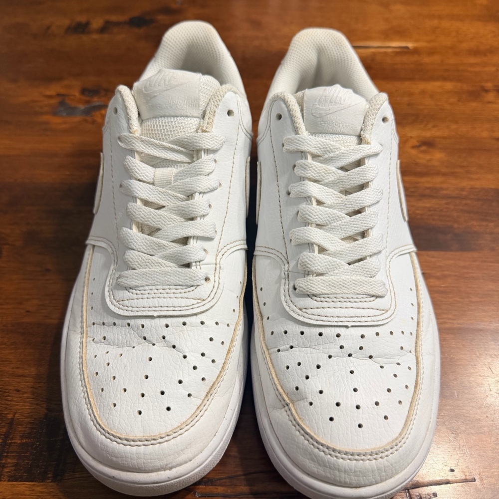 Nike Court Vision Low Next Nature White Sneakers Women’s 7.5